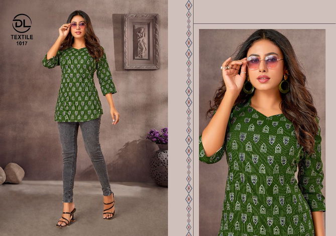 Navjivan Vol 3 DI Cotton Printed Western Ladies Top Wholesale Price In Surat
